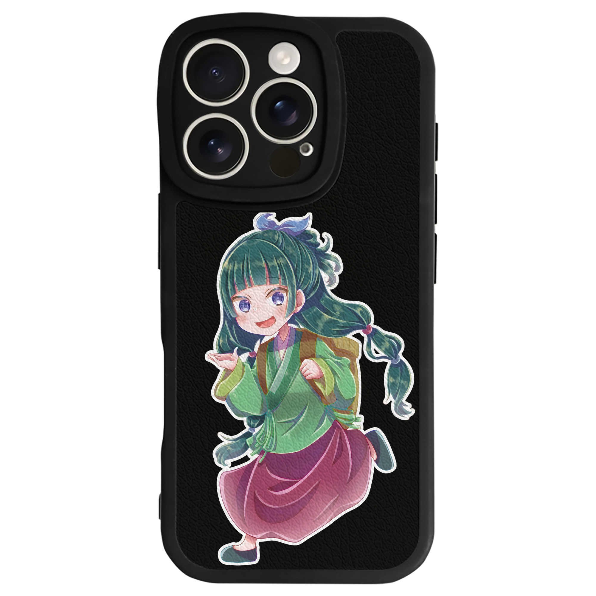薬屋のひとりごと The Apothecary Diaries 【iPhone 16シリーズ対応】シリコンスマホケース（レザー調） 材質：シリコン